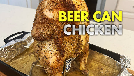 Delicious and moist Beer Can Chicken recipe