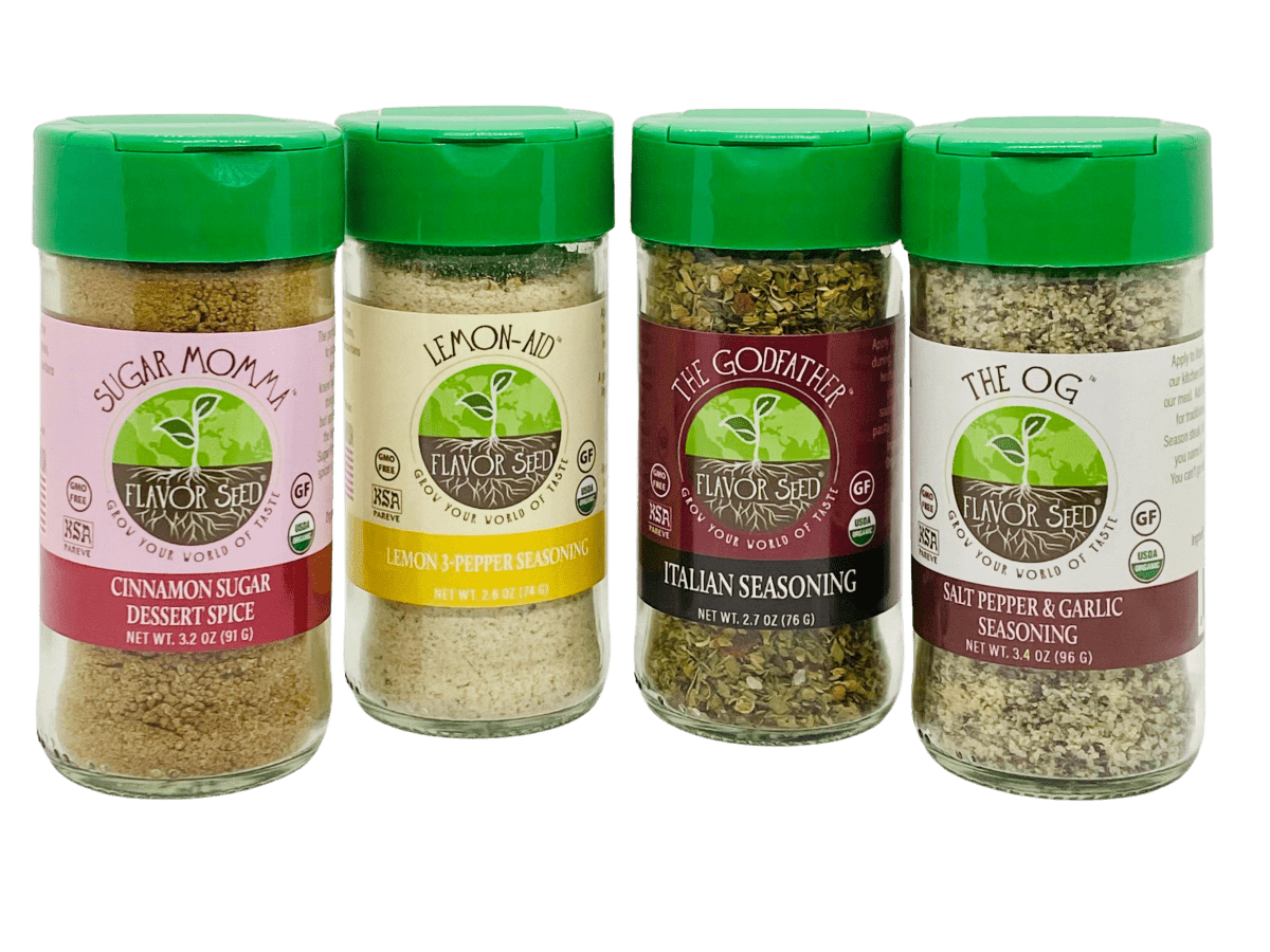 Flavor Seed releases 4 NEW Seasonings - Flavor Seed