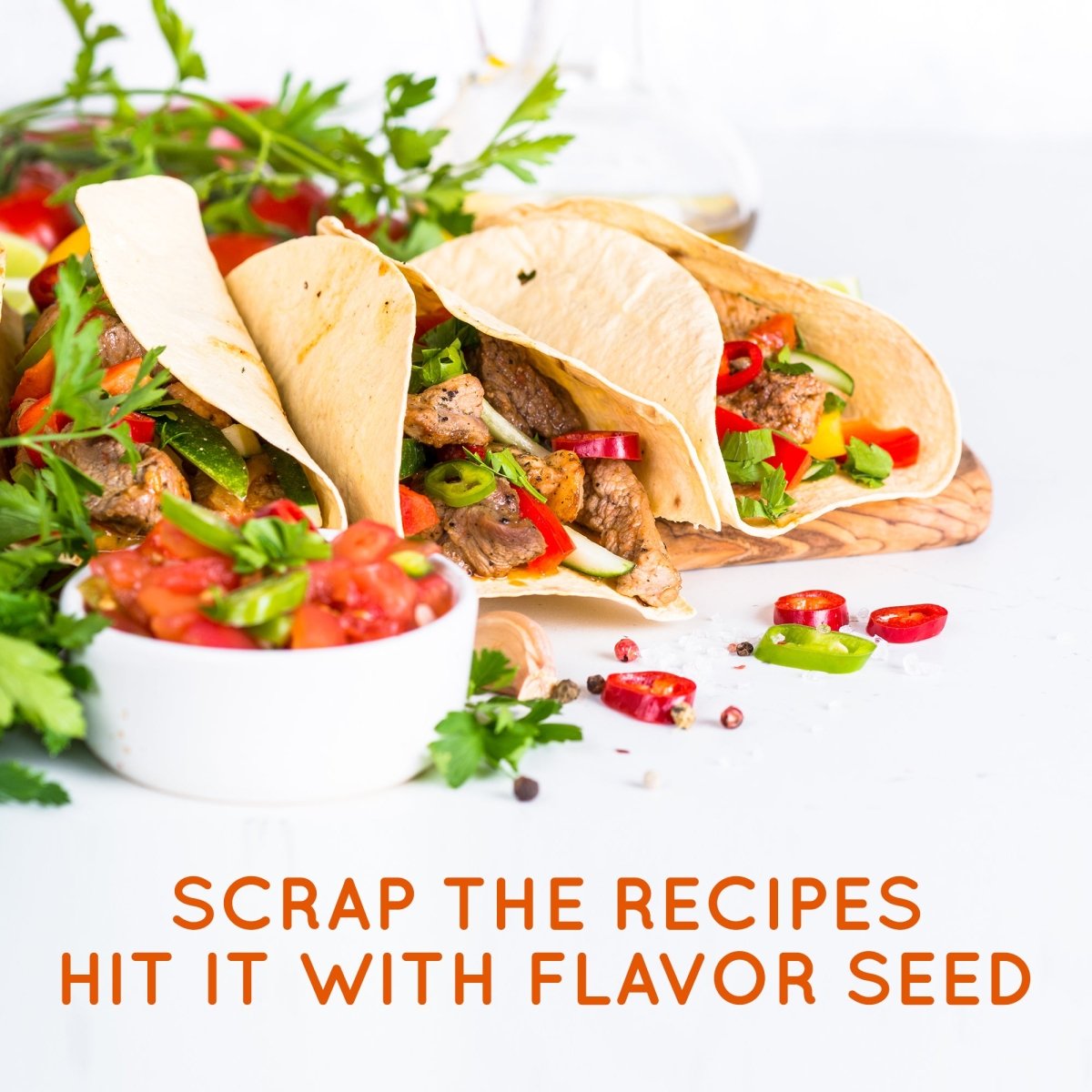 FLAVOR SEED - Did Someone Say Chipotle Organic Fajita and Taco Seasoning Mix