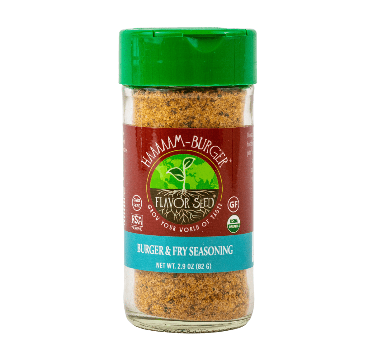 FLAVOR SEED - HAAAAAM-Burger Organic Hamburger and French Fry Seasoning - Flavor Seed