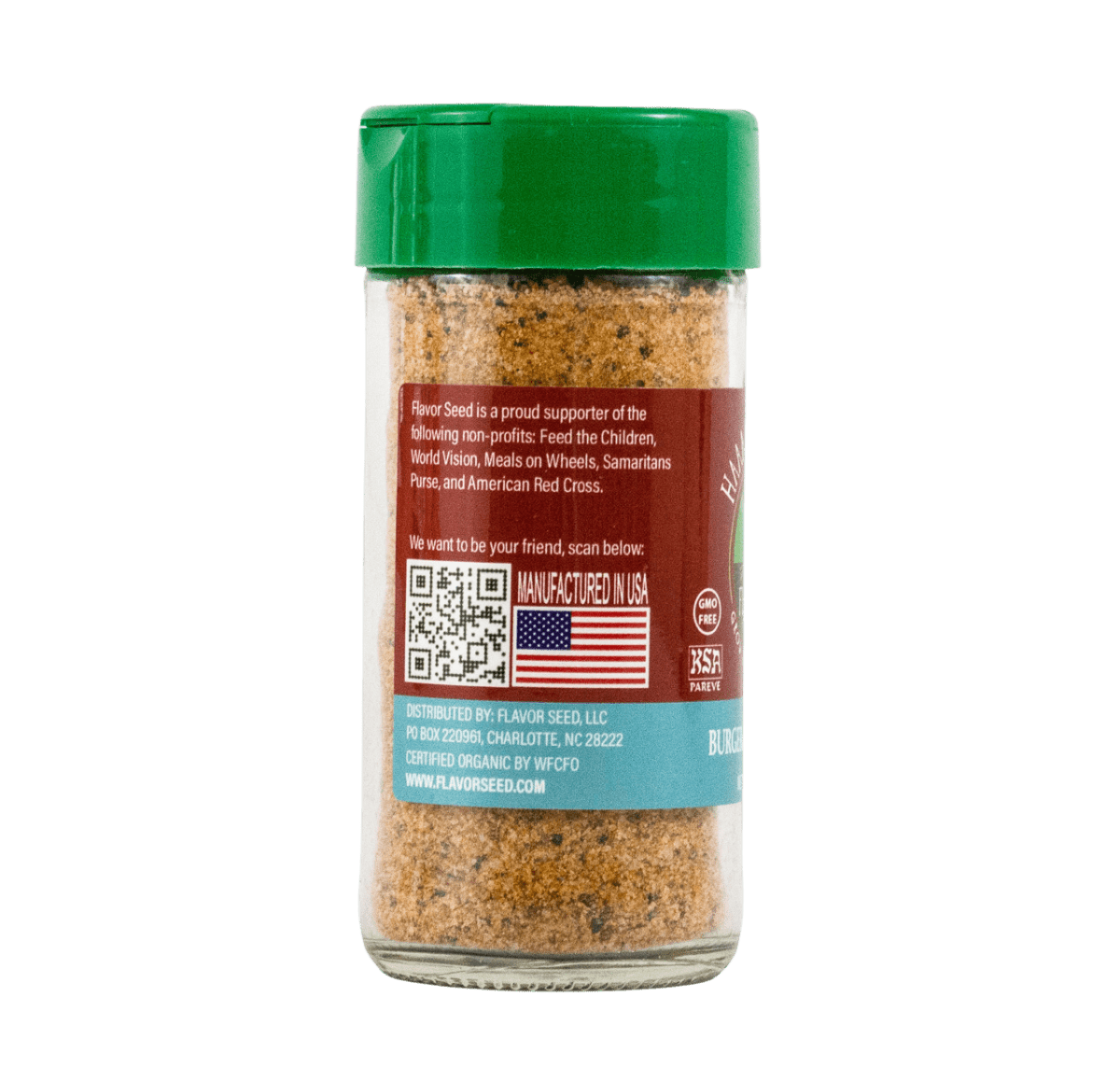 FLAVOR SEED - HAAAAAM-Burger Organic Hamburger and French Fry Seasoning - Flavor Seed