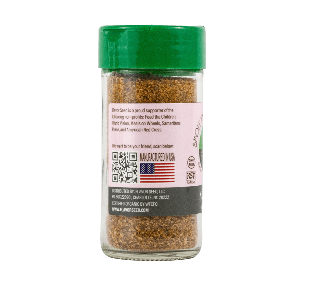 FLAVOR SEED - Smoke 'Em If You Got 'Em Organic Barbecue and Ribs Dry Rub - Flavor Seed