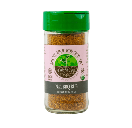 FLAVOR SEED - Smoke 'Em If You Got 'Em Organic Barbecue and Ribs Dry Rub - Flavor Seed