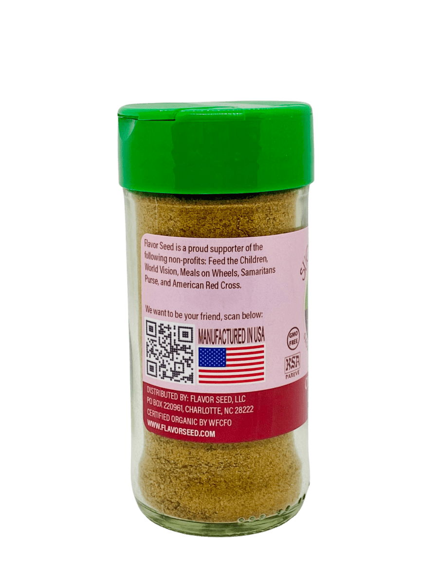 FLAVOR SEED - Sugar Momma Organic Cinnamon Sugar Dessert Seasoning - Flavor Seed