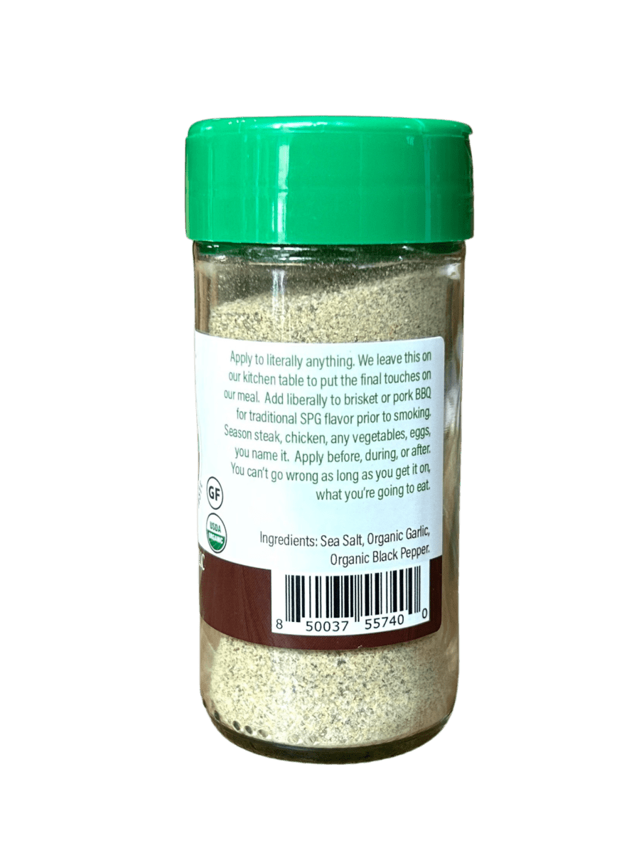 FLAVOR SEED - The OG Organic Salt Pepper Garlic Seasoning - Flavor Seed